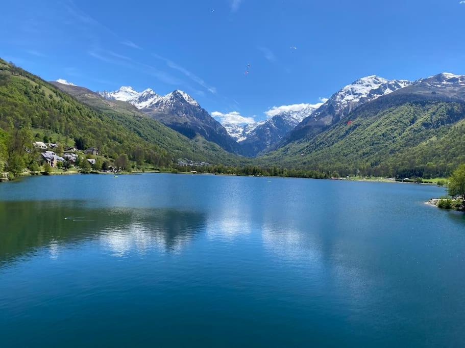Charmant T4 Duplex Vue Montagne ลูด็องวีแย็ล ภายนอก รูปภาพ